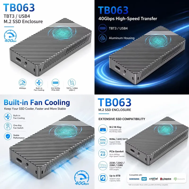 Nvme Ssd - AP01 para Carcasa de SSD M.2