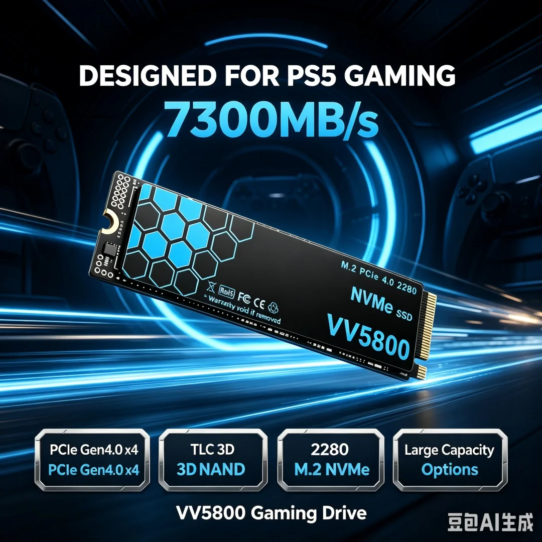 Disco Duro SSD NVMe M.2 VV5800 - Ssd 500Gb reseña y precio