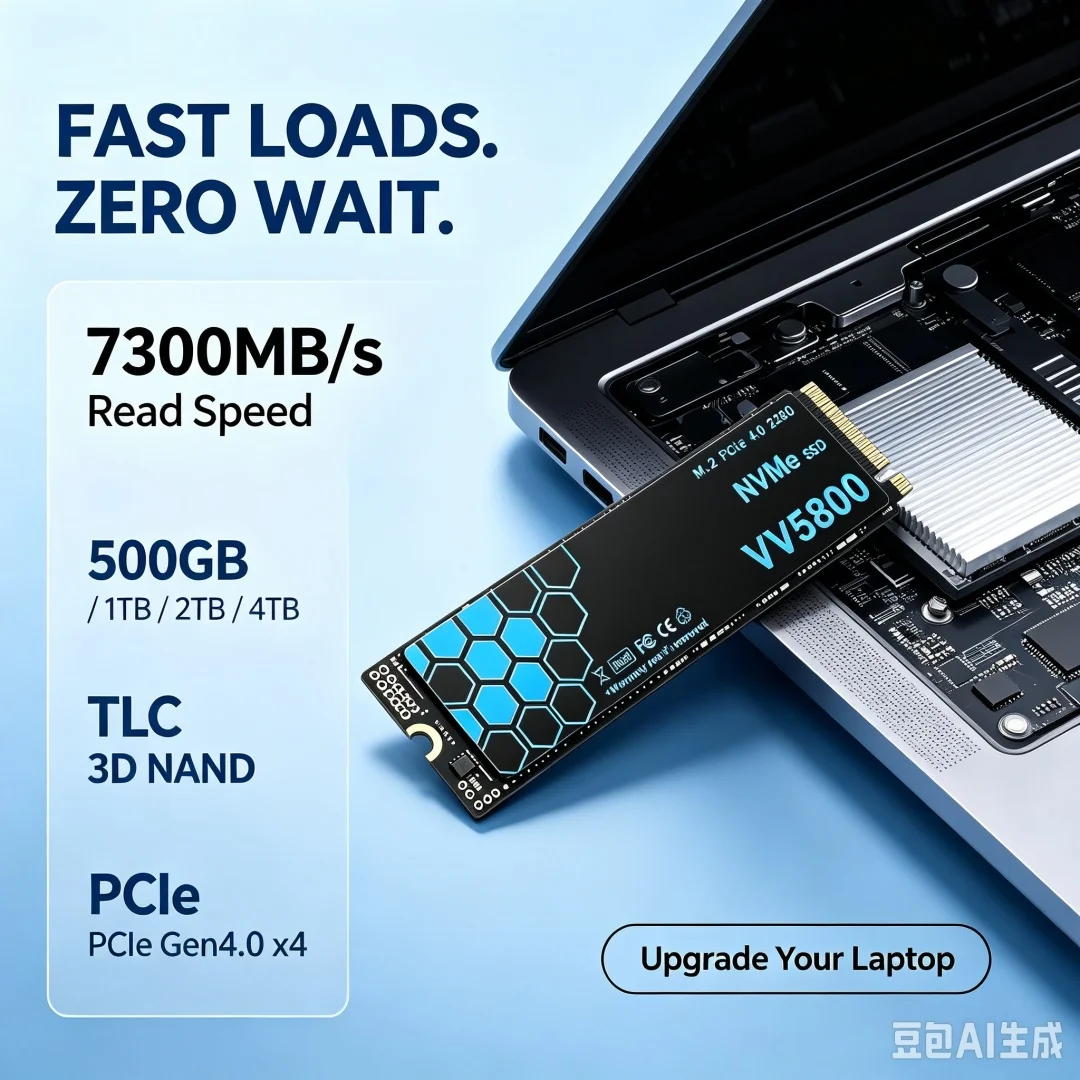 Disco Duro SSD NVMe M.2 VV5800 - Ssd 500Gb reseña y precio