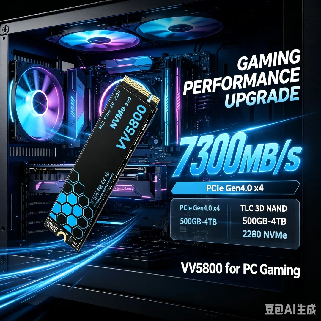 Disco Duro SSD NVMe M.2 VV5800 - Ssd 500Gb reseña y precio