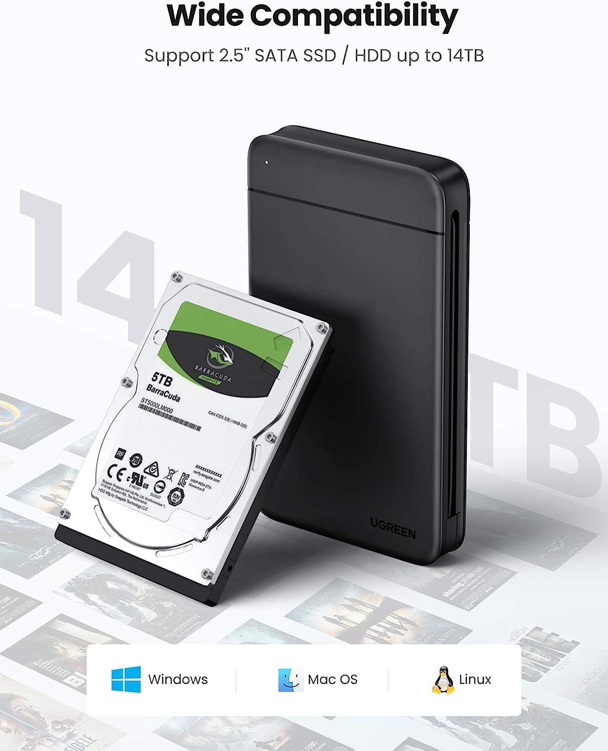UGREEN Caja de disco duro USB  - External Ssd reseña y precio