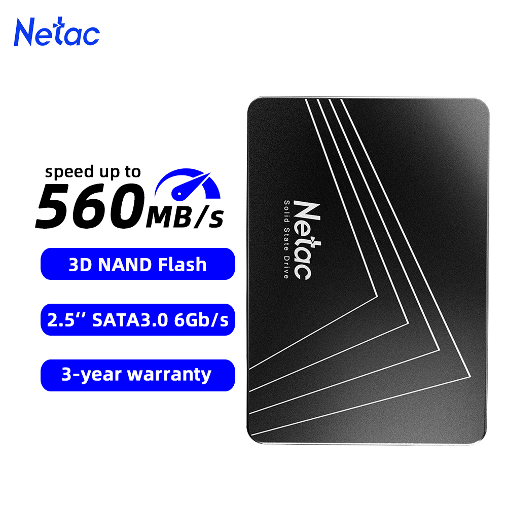 Netac SATA3 SSD 2,5 ''2tb 1tb  - Ssd 500Gb reseña y precio