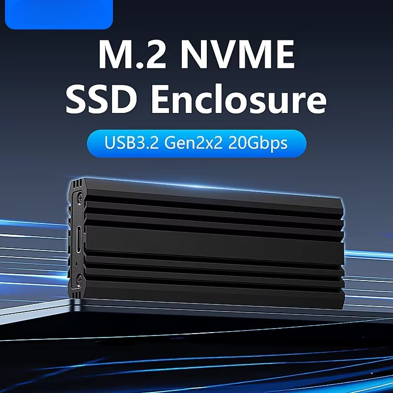 Caja Externa para SSD M.2 NVME - External Ssd reseña y precio